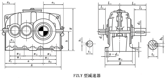 FZLY型圓柱齒輪減速機