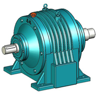 ZK型行星齒輪減速機實體模型