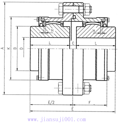 DY-TB型雙面嚙合聯(lián)軸器