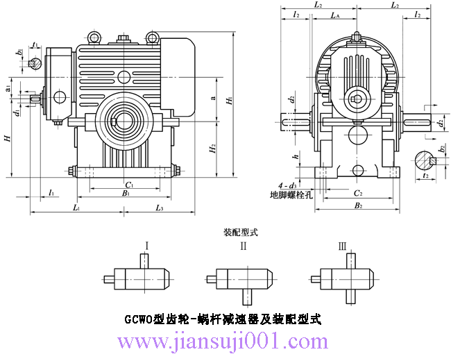 GCWO100GCWO125GCWO160GCWO200GCWO250͵ټ΁U΁݆֮ϵX݆-΁UpbʽcҪߴ磨JB/T7008-1993