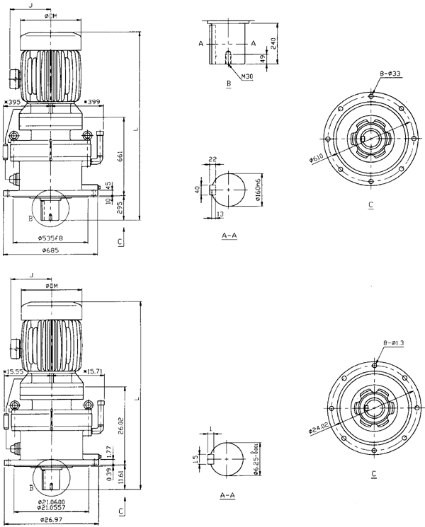 600ϵД[݆pٙCpʽγߴ(TDVM623/16TDVM623/18TVM624/16TVM624/18TVM625/17TVM625/19TDVM626/19TDVM627/19