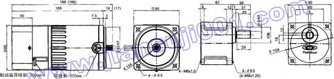 單相電磁剎車馬達(dá)