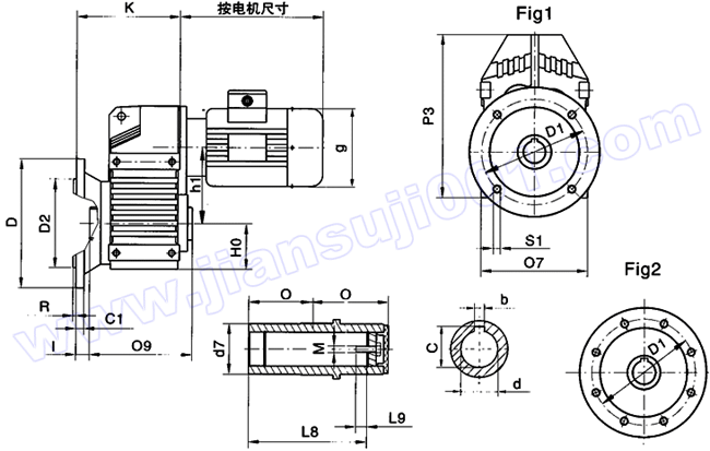 WF系列平行軸斜齒輪減速機