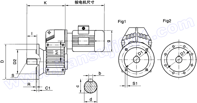 WF系列平行軸斜齒輪減速機