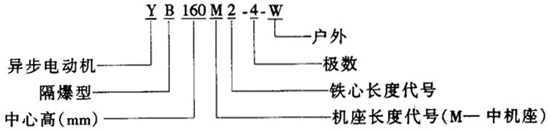 YB系列隔爆型三相異步電動機概述及結(jié)構(gòu)簡介
